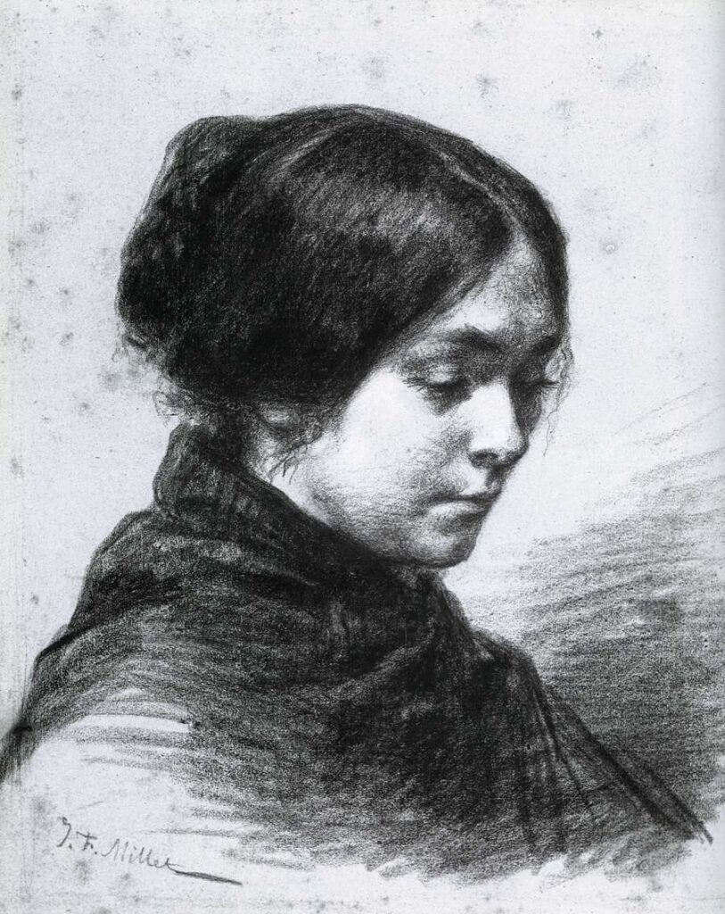 "Catherine Lemaire," by Jean-François Millet.