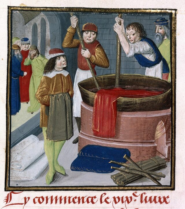 The Use of Natural Dyes in Art History
