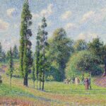 Kew Gardens, London, by Camille Pissarro.