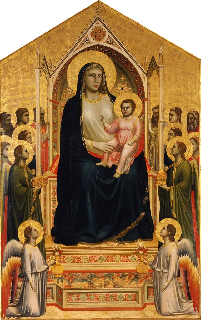"Ognissanti Madonna," by Giotto di Bondone, c. 1310.