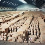 Terracotta soldiers in Xi'an, China.