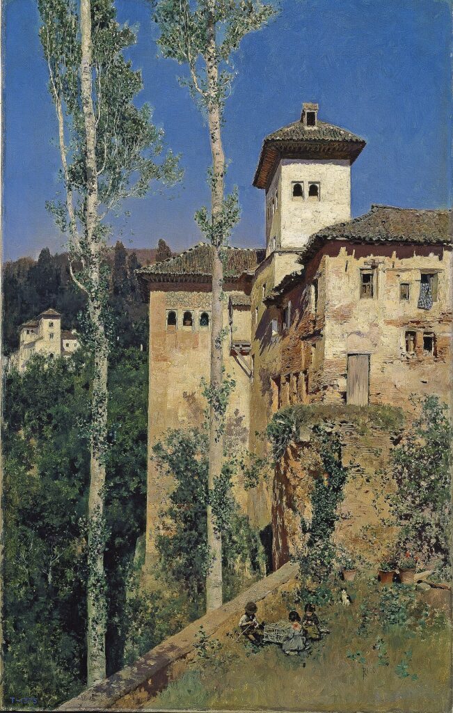 "La Torre De Las Damas," by Martín Rico.