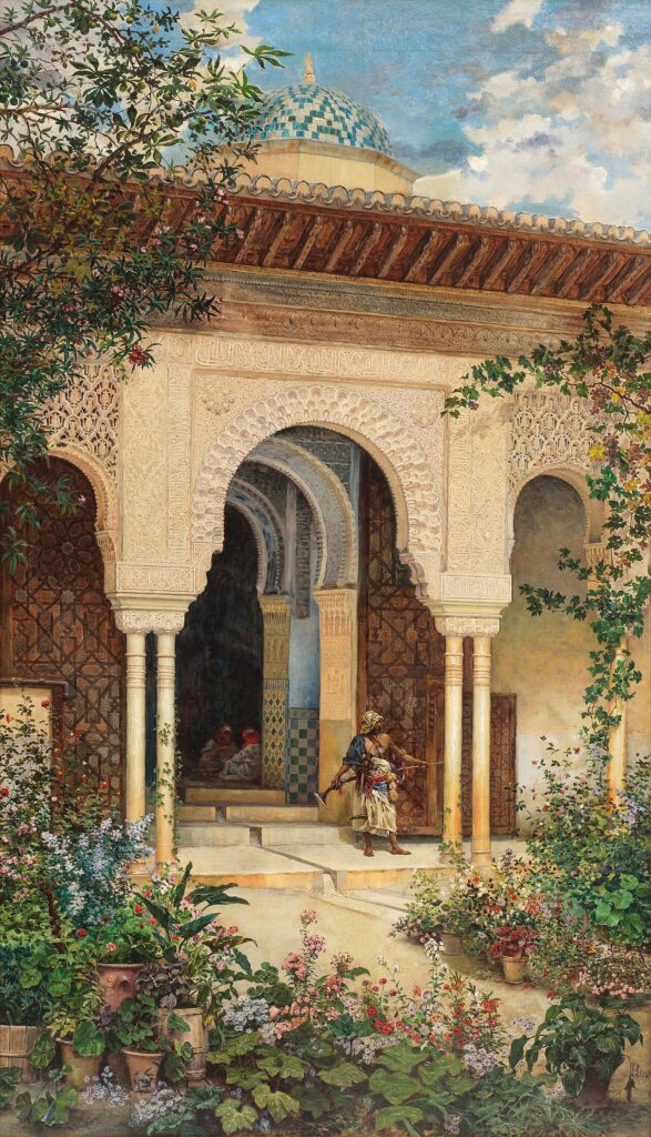 "The Palace Guard," by Martín Rico.