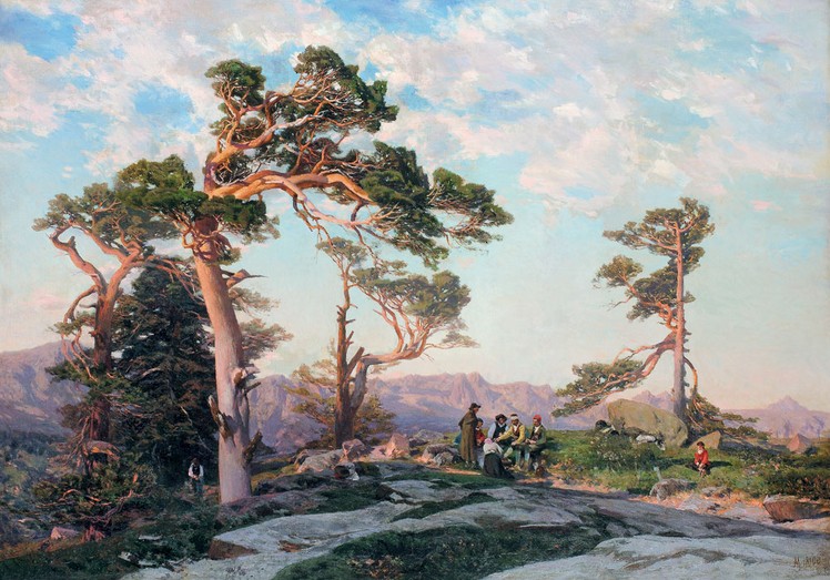 "Sierra Del Guadarrama," by Martín Rico, 1869.