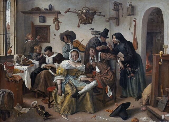 Love story:  Jan Steen and Grietje van Goyen