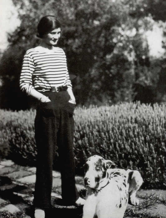 Gabrielle "Coco" Chanel.