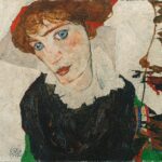 "Portrait Of Wally," by Egon Schiele, 1912.