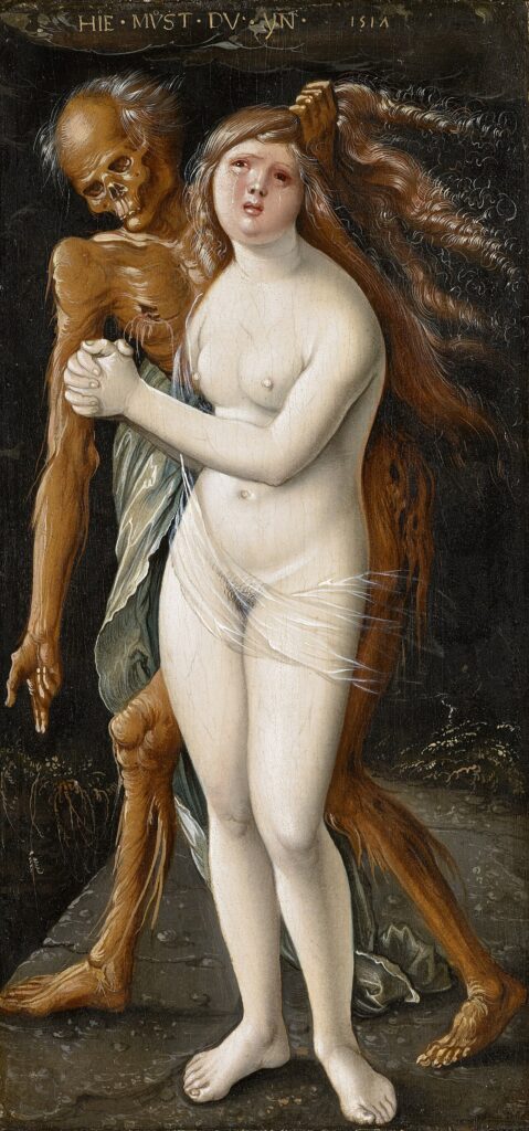"Death And The Maiden," by Hans Baldung Grien.